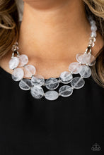 Load image into Gallery viewer, Paparazzi Beach Day Demure - White - Necklace & Earrings #A5179