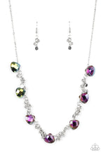 Load image into Gallery viewer, Sassy Super Nova Necklace + Super Nova Nouveau Bracelet - Multi Oil Spill SET #2PS1022