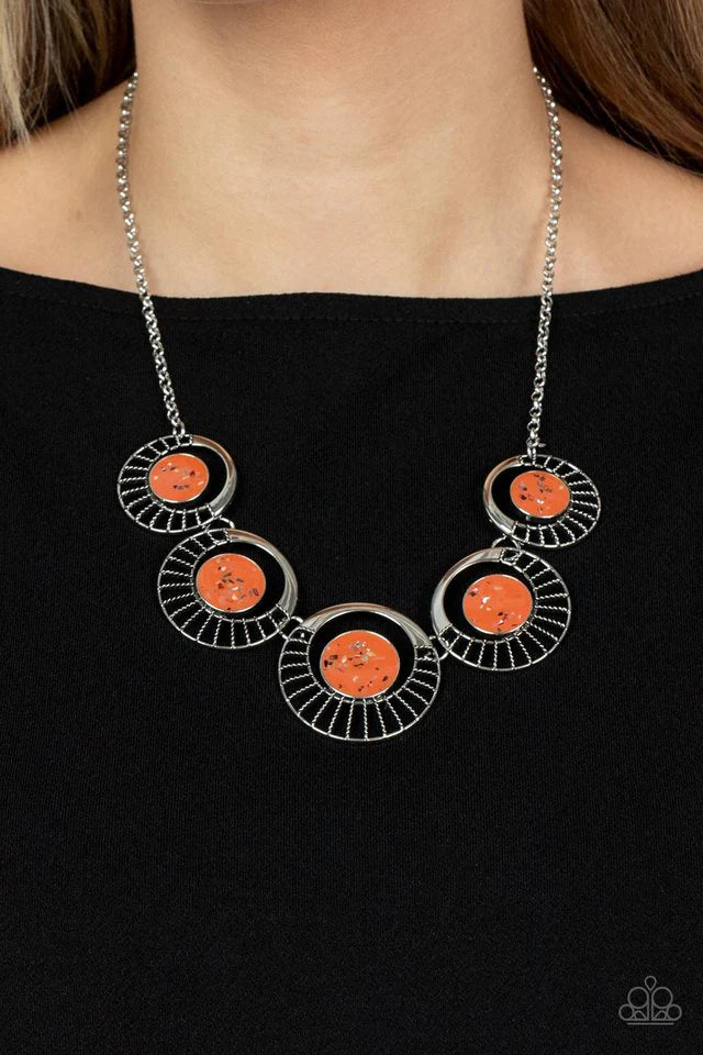 Elliptical Effervescence - Orange #N7122