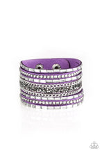 Load image into Gallery viewer, Rhinestone Rumble - Purple #SB492
