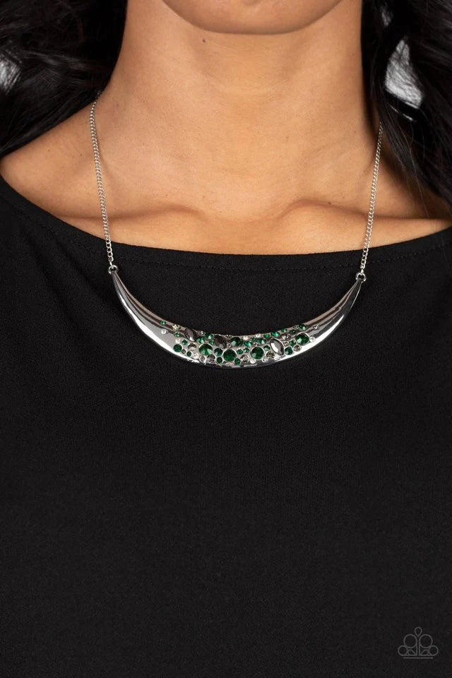 Bejeweled Baroness - Green #7404