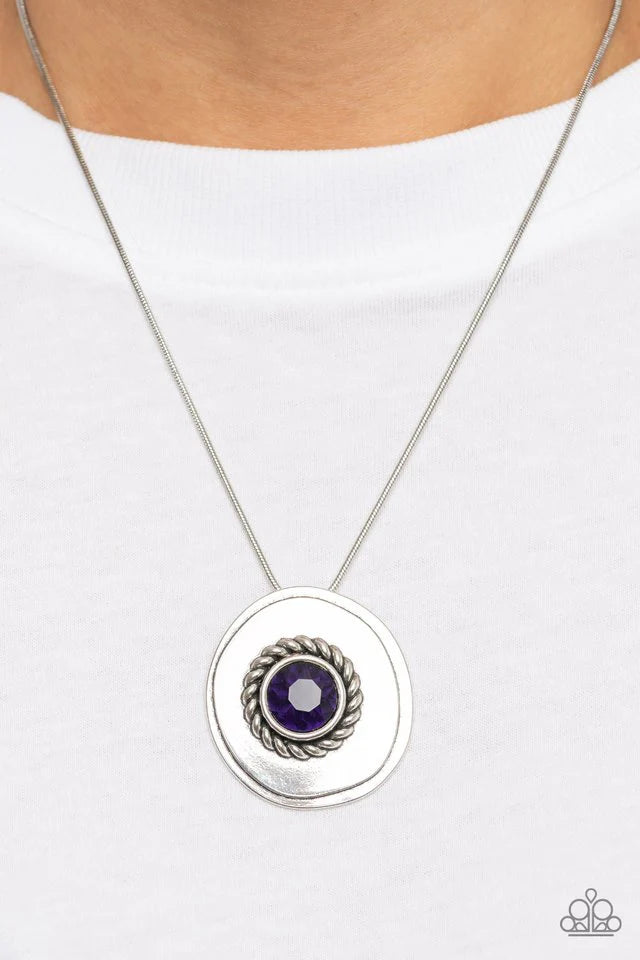 Make Me a MEDALLION-aire - Purple #N7358