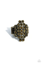 Load image into Gallery viewer, HONEYCOMB HAUTE - BRASS #R923
