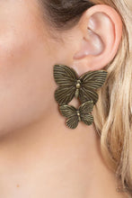 Load image into Gallery viewer, Blushing Butterflies - Brass #BF8121
