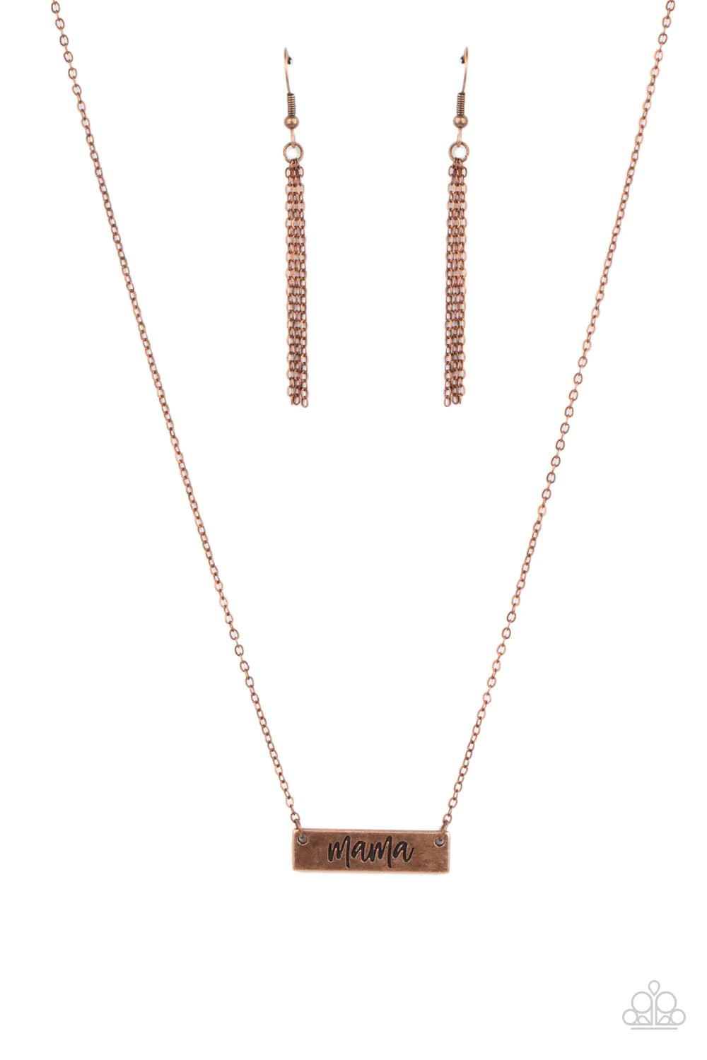 Blessed Mama - Copper Necklace #MD042