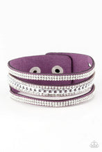 Load image into Gallery viewer, Rollin In Rhinestones - Purple #SB471
