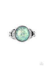 Load image into Gallery viewer, Glitter Grove - Silver Ring #R767
