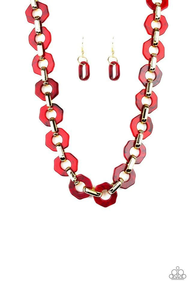 Fashionista Fever - Red #A5230