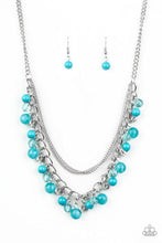 Load image into Gallery viewer, Wait and SEA - Blue Necklace #2PS1036
