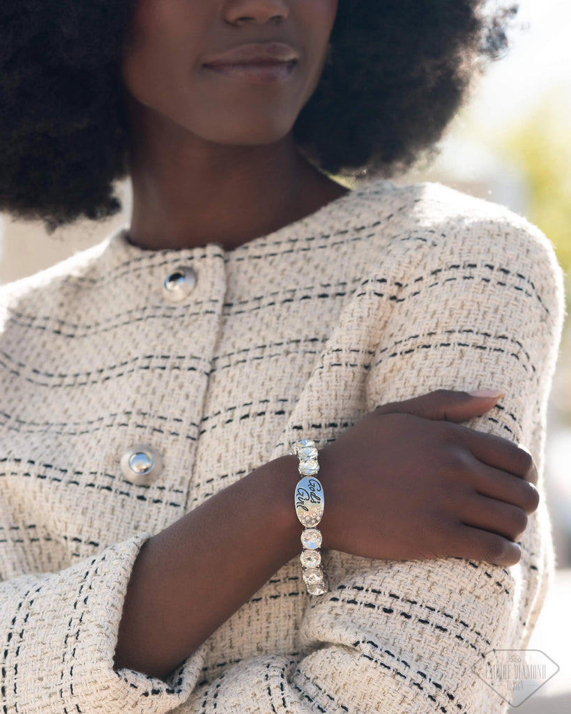 Gods Grace - White Bracelet #I066