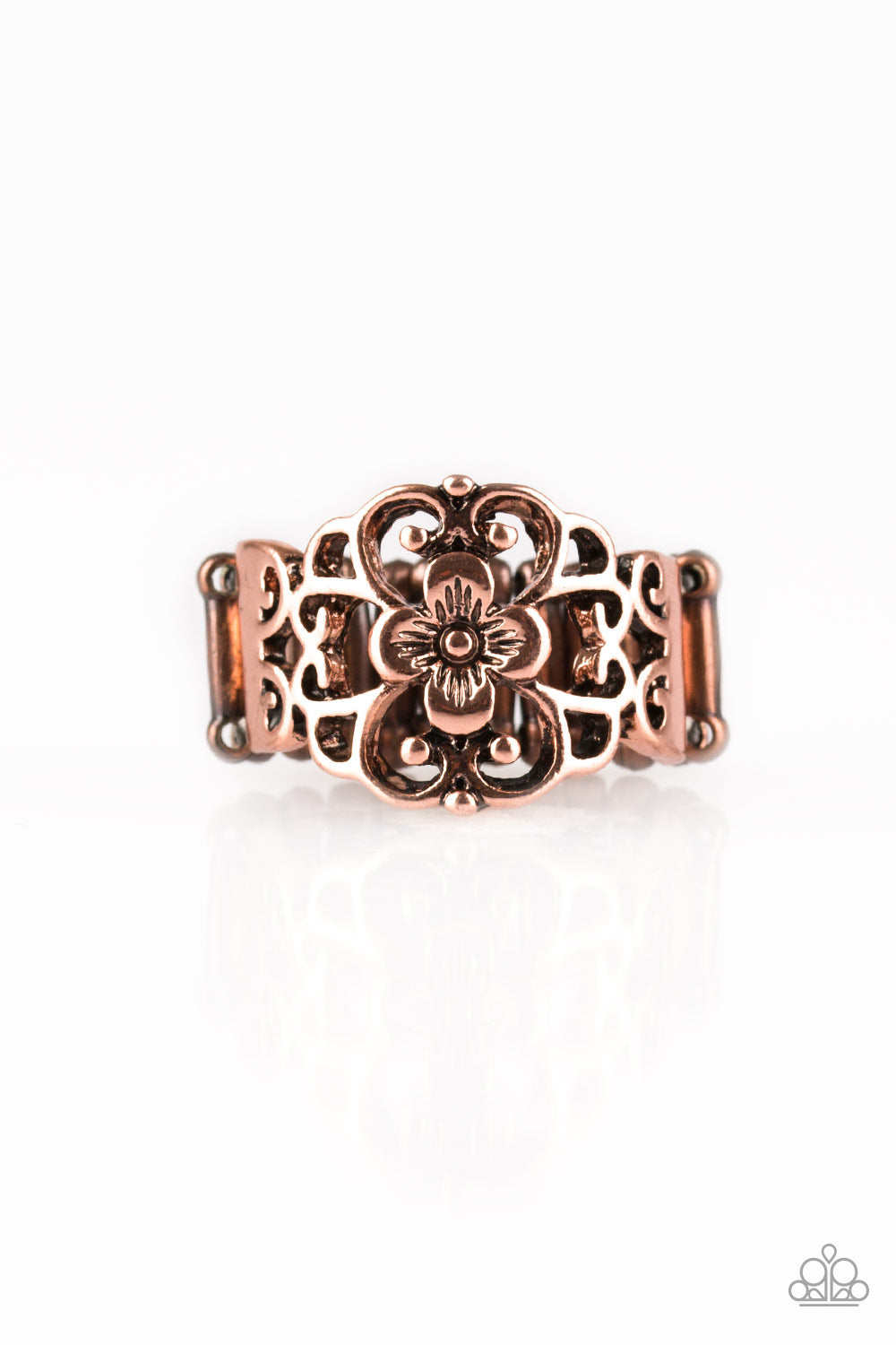 Fanciful Flower Gardens - Copper #R778