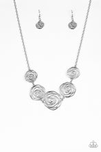 Load image into Gallery viewer, Rosy Rosette - Silver #2PS1028
