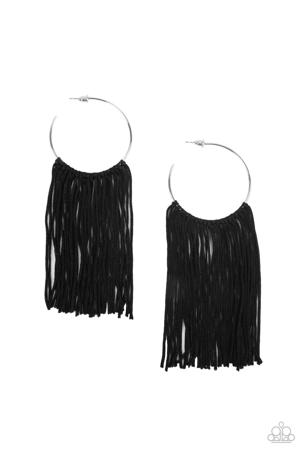Flauntable Fringe - Black #UE2318