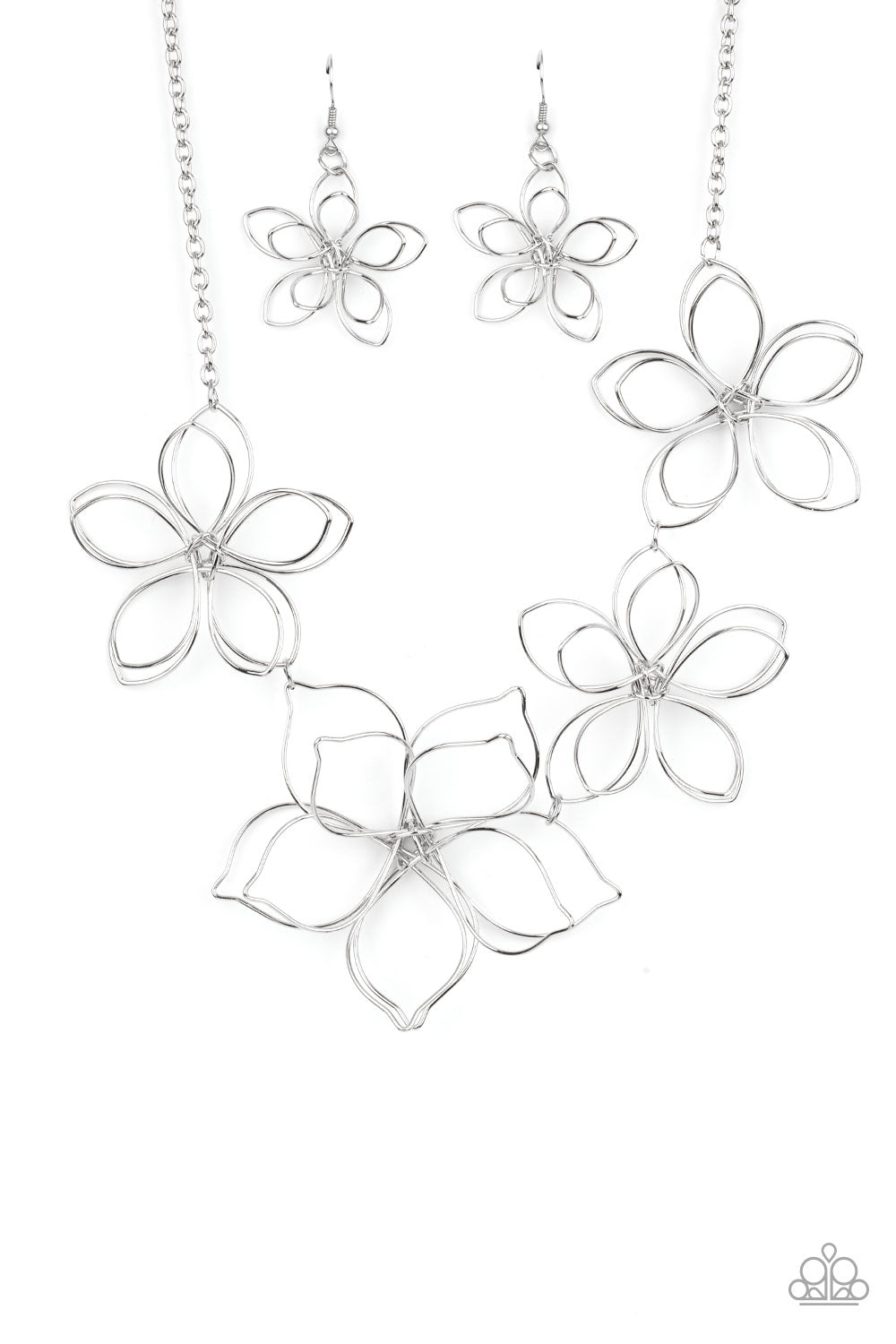 Flower Garden Fashionista - Silver #N7000