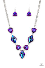 Load image into Gallery viewer, Glittering Geometrics - Purple #LOP580
