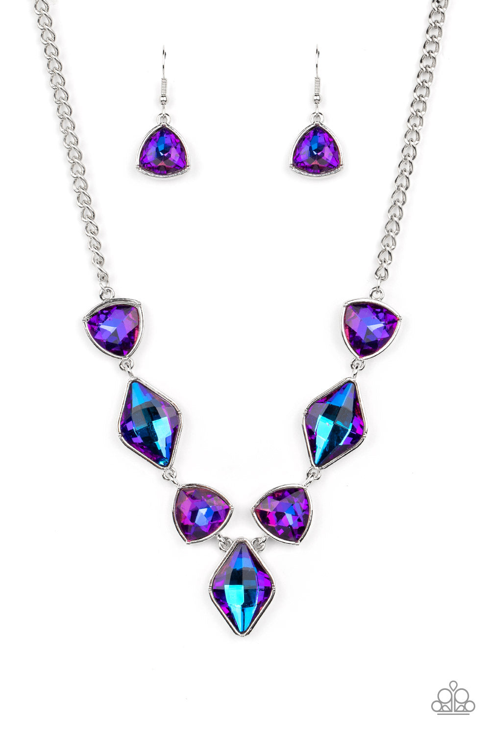 Glittering Geometrics - Purple #LOP580