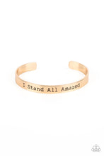 Load image into Gallery viewer, I Stand All Amazed - Gold #I025
