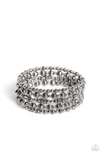Load image into Gallery viewer, Striped Stack - Silver #B685
