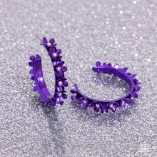 Load image into Gallery viewer, Fashionable Flower Crown - Purple #UE2414
