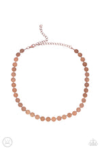 Load image into Gallery viewer, Flash Mob Flicker - Copper Necklace #N7047
