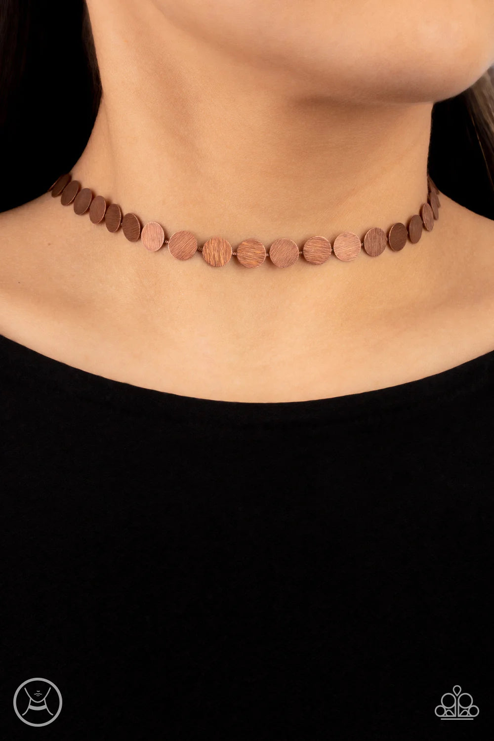 Flash Mob Flicker - Copper Necklace #N7047