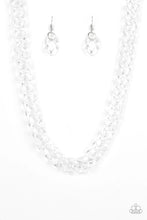 Load image into Gallery viewer, Necklace - Put It On Ice - White #A5175
