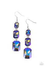 Load image into Gallery viewer, Cosmic Red Carpet - blue - Paparazzi earrings #UE2125
