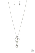 Load image into Gallery viewer, Lovely Luminosity- White Lanyard Necklace #V190
